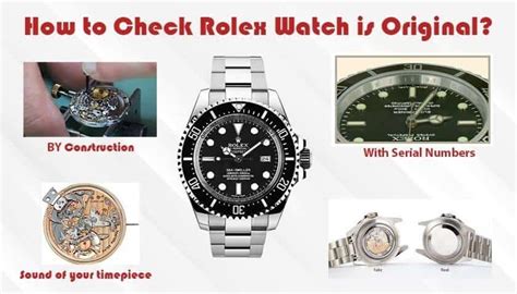 how to know if rolex watch is real|how to check original rolex.